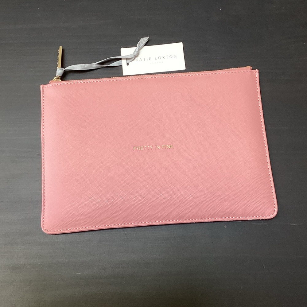 Pink Zipper Pouch